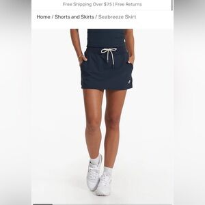 Vuori seabreeze skirt size XL